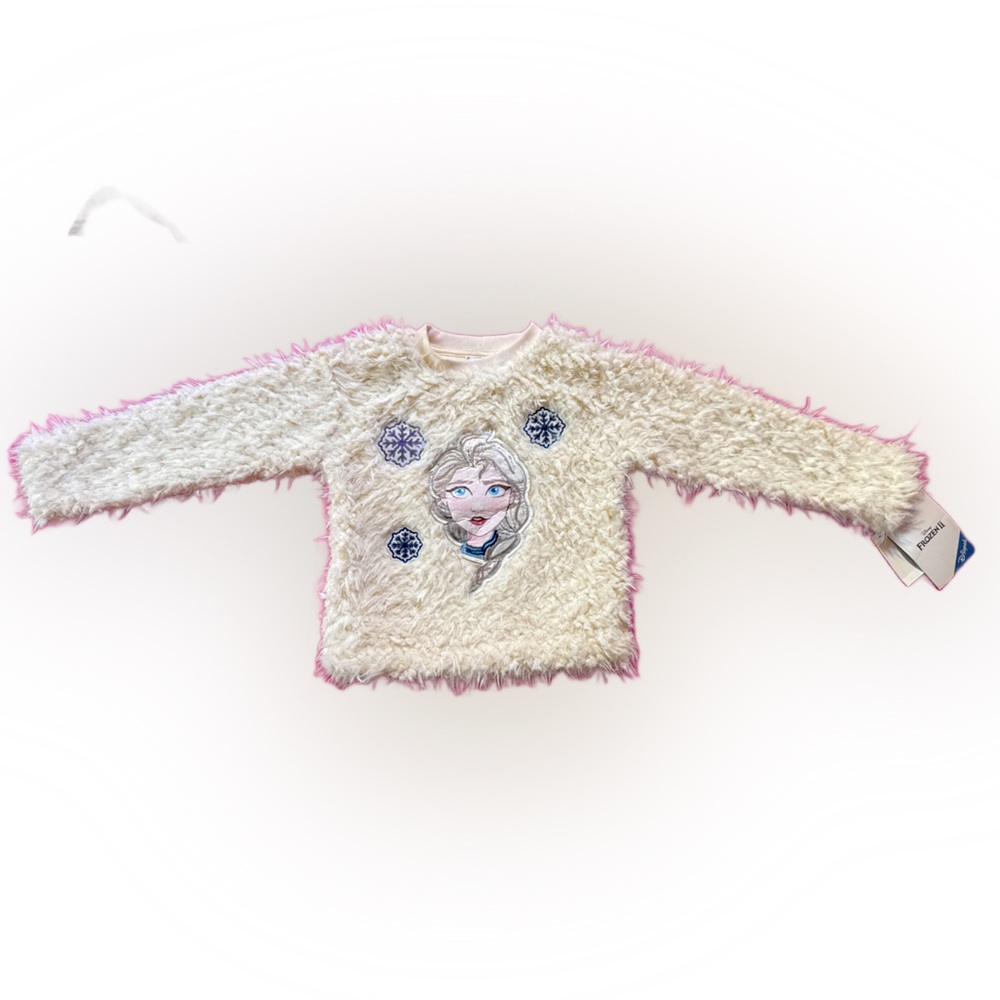 Disney Frozen 2 style DSFR06GQLZP color white sweater size S